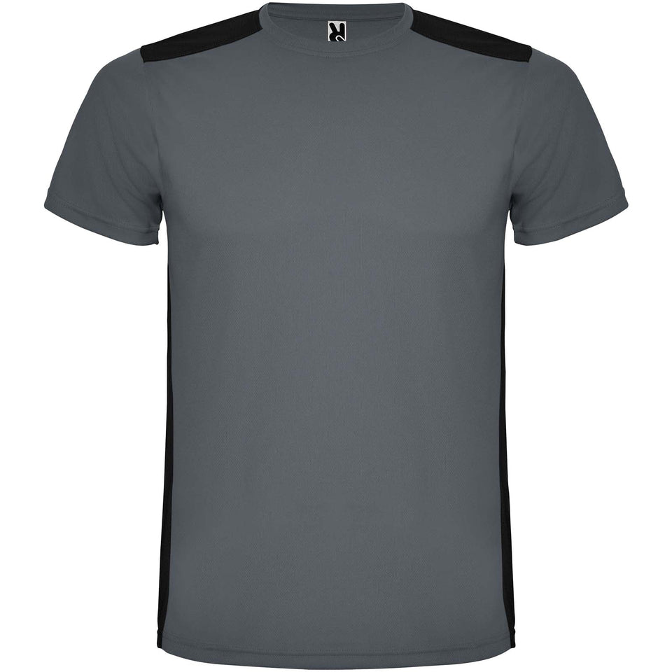 T-shirt sportiva a maniche corte unisex Detroit personalizzato con logo - Pubblienne