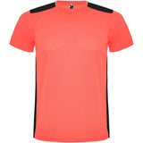 T-shirt sportiva a maniche corte unisex Detroit personalizzato con logo - Pubblienne