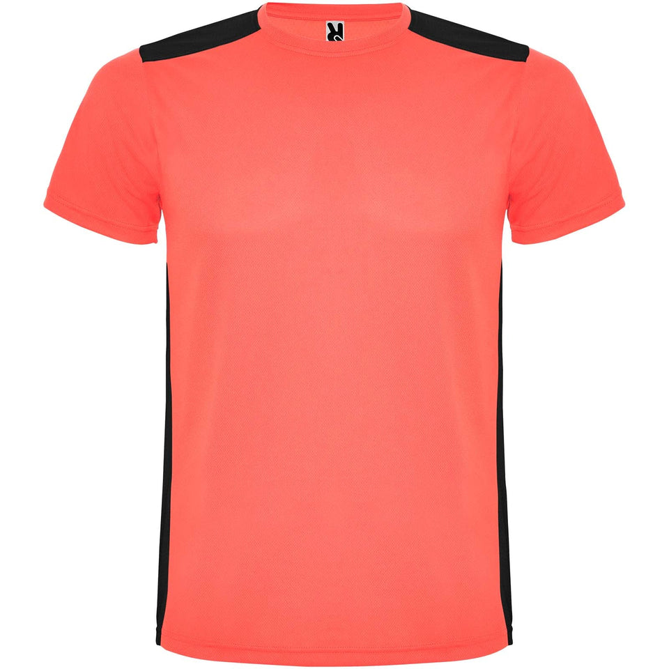 T-shirt sportiva a maniche corte unisex Detroit personalizzato con logo - Pubblienne