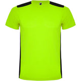 T-shirt sportiva a maniche corte unisex Detroit personalizzato con logo - Pubblienne