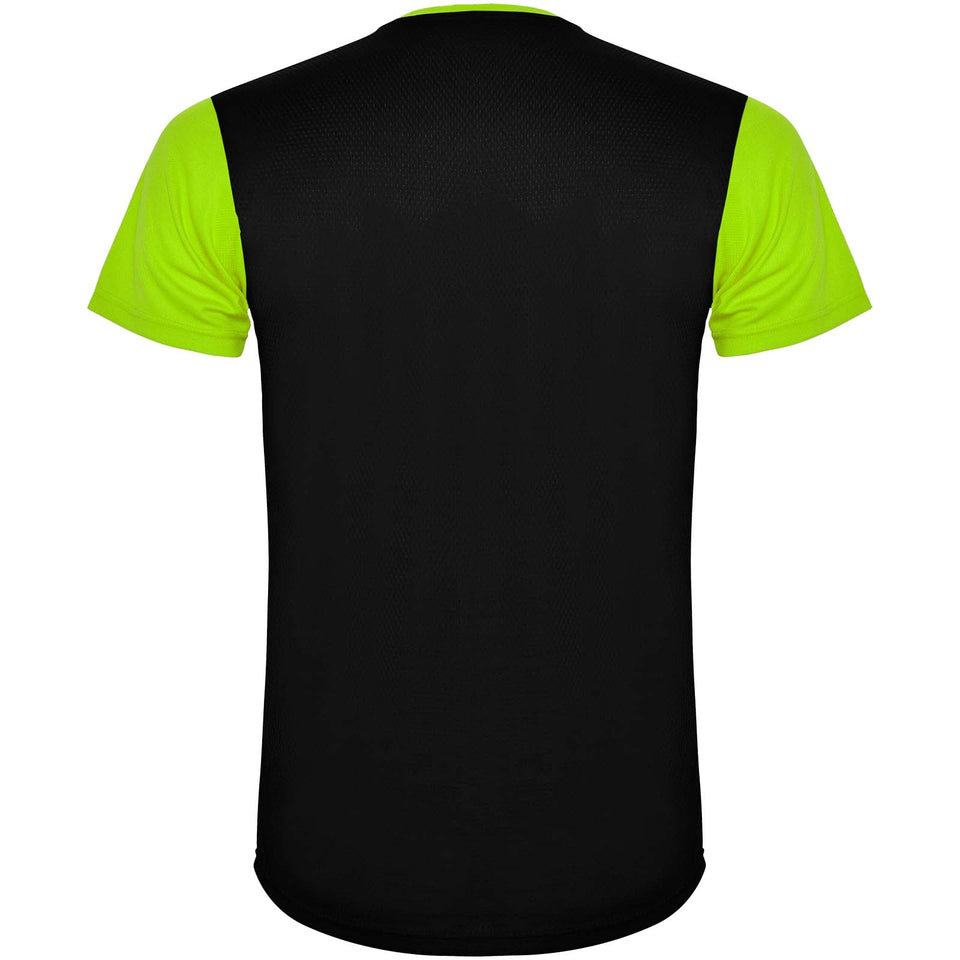 T-shirt sportiva a maniche corte unisex Detroit personalizzato con logo - Pubblienne