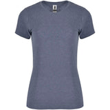 T-shirt a maniche corte da donna Fox personalizzato con logo - Pubblienne