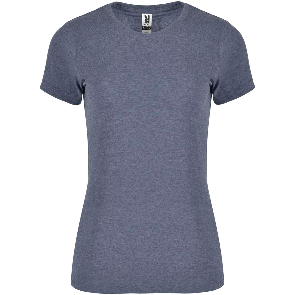 T-shirt a maniche corte da donna Fox personalizzato con logo - Pubblienne