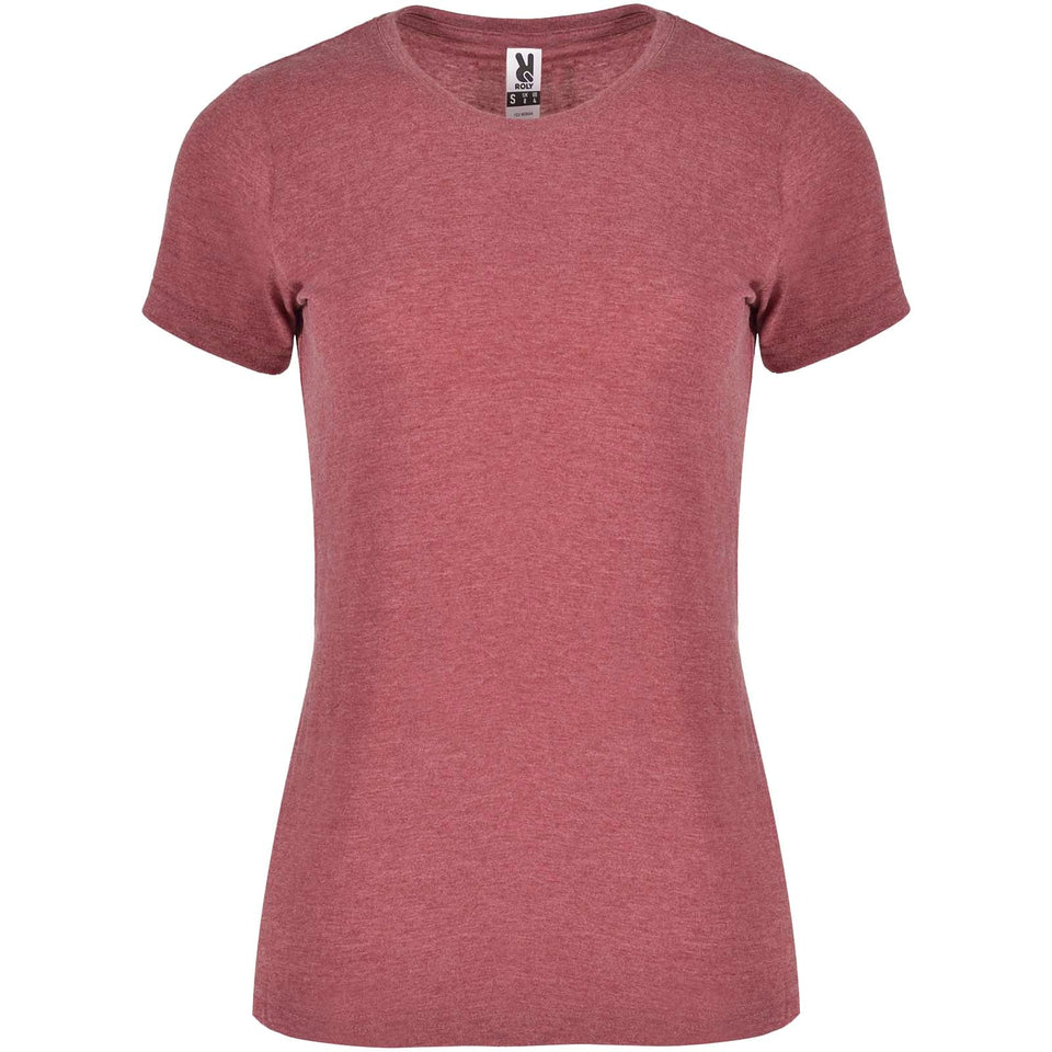 T-shirt a maniche corte da donna Fox personalizzato con logo - Pubblienne