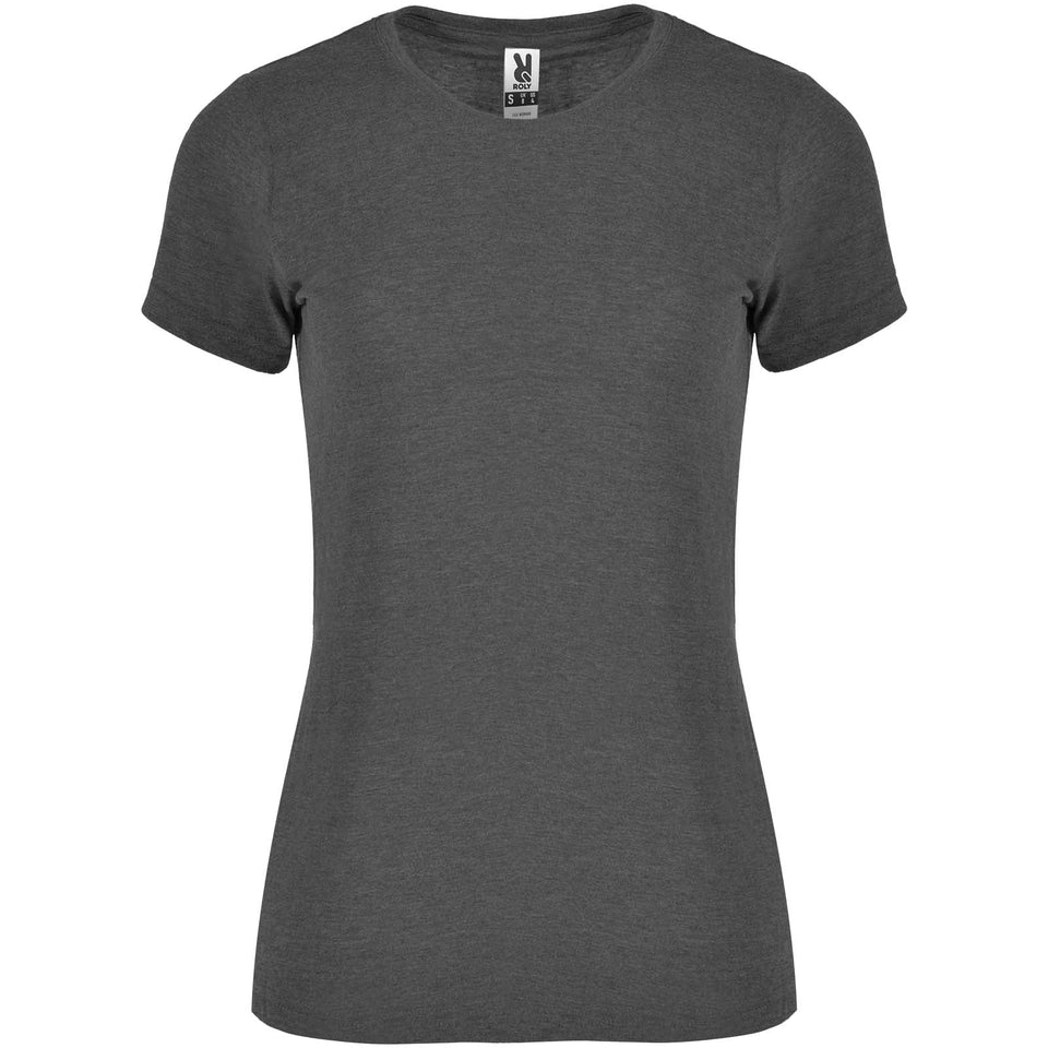 T-shirt a maniche corte da donna Fox personalizzato con logo - Pubblienne