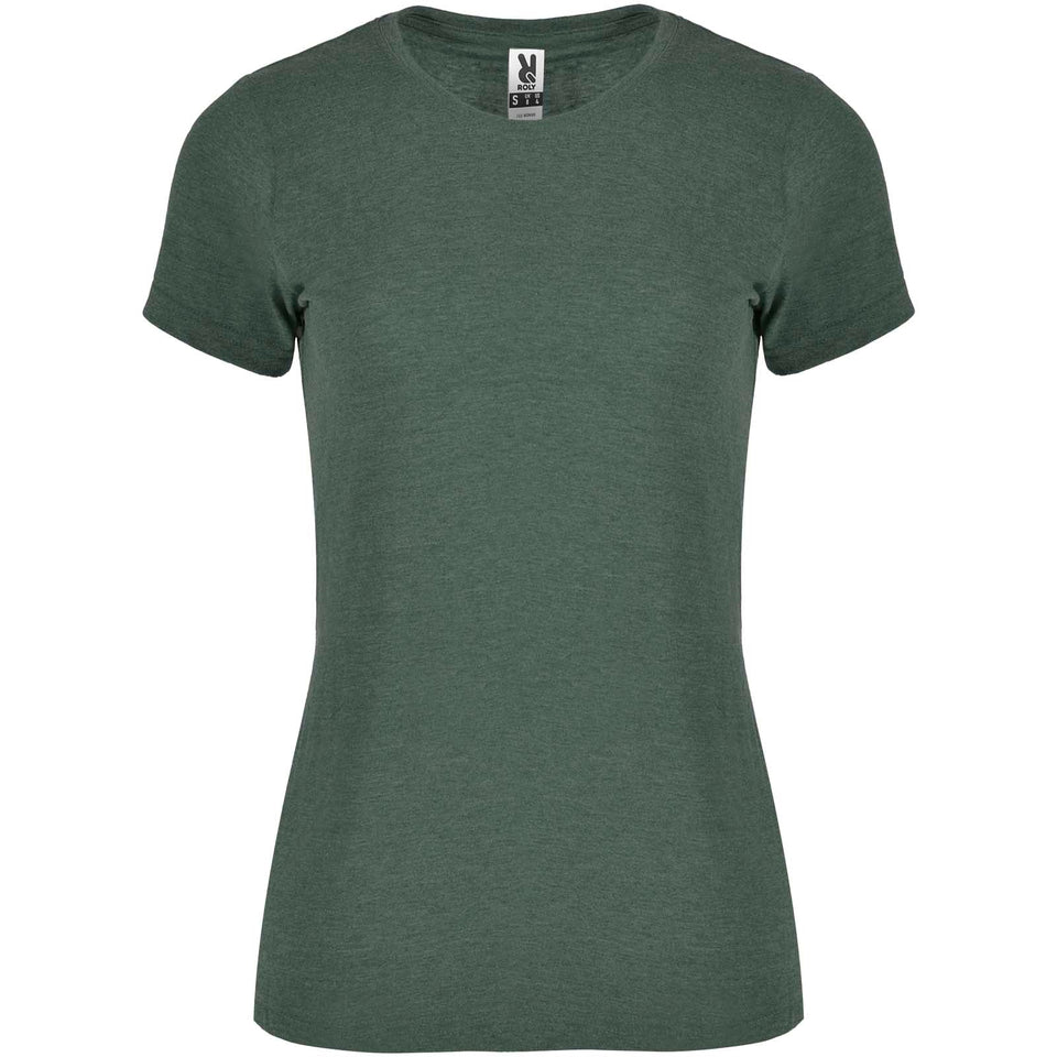 T-shirt a maniche corte da donna Fox personalizzato con logo - Pubblienne