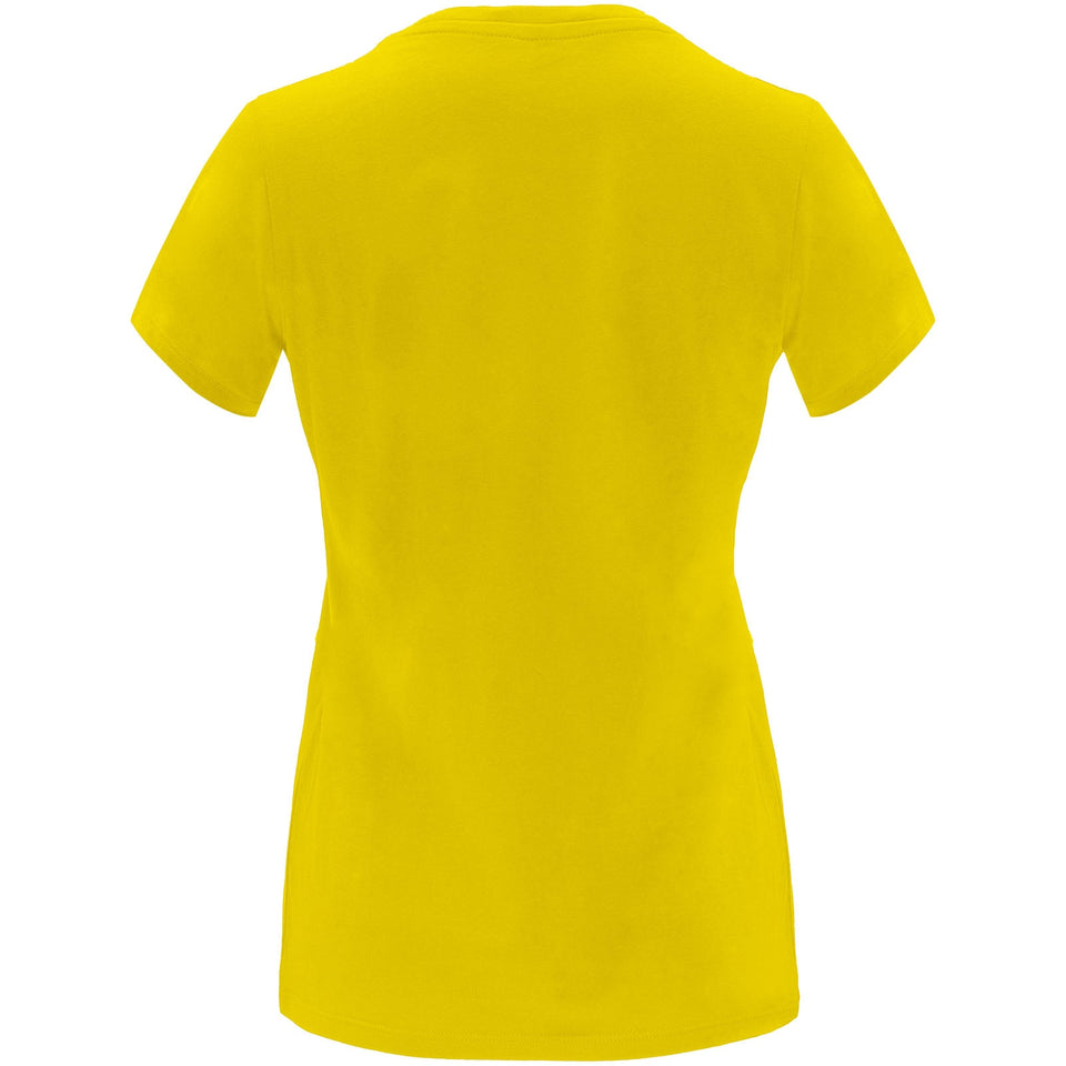 T-shirt a maniche corte da donna Capri personalizzato con logo - Pubblienne