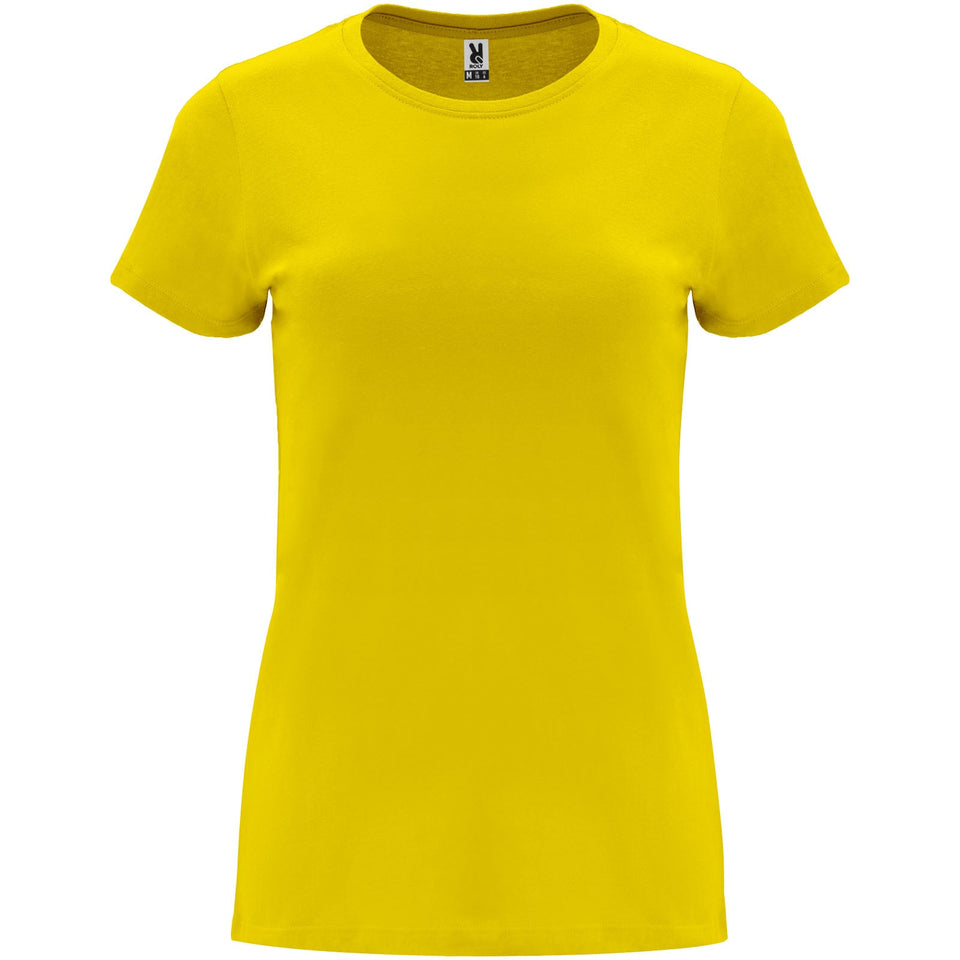 T-shirt a maniche corte da donna Capri personalizzato con logo - Pubblienne