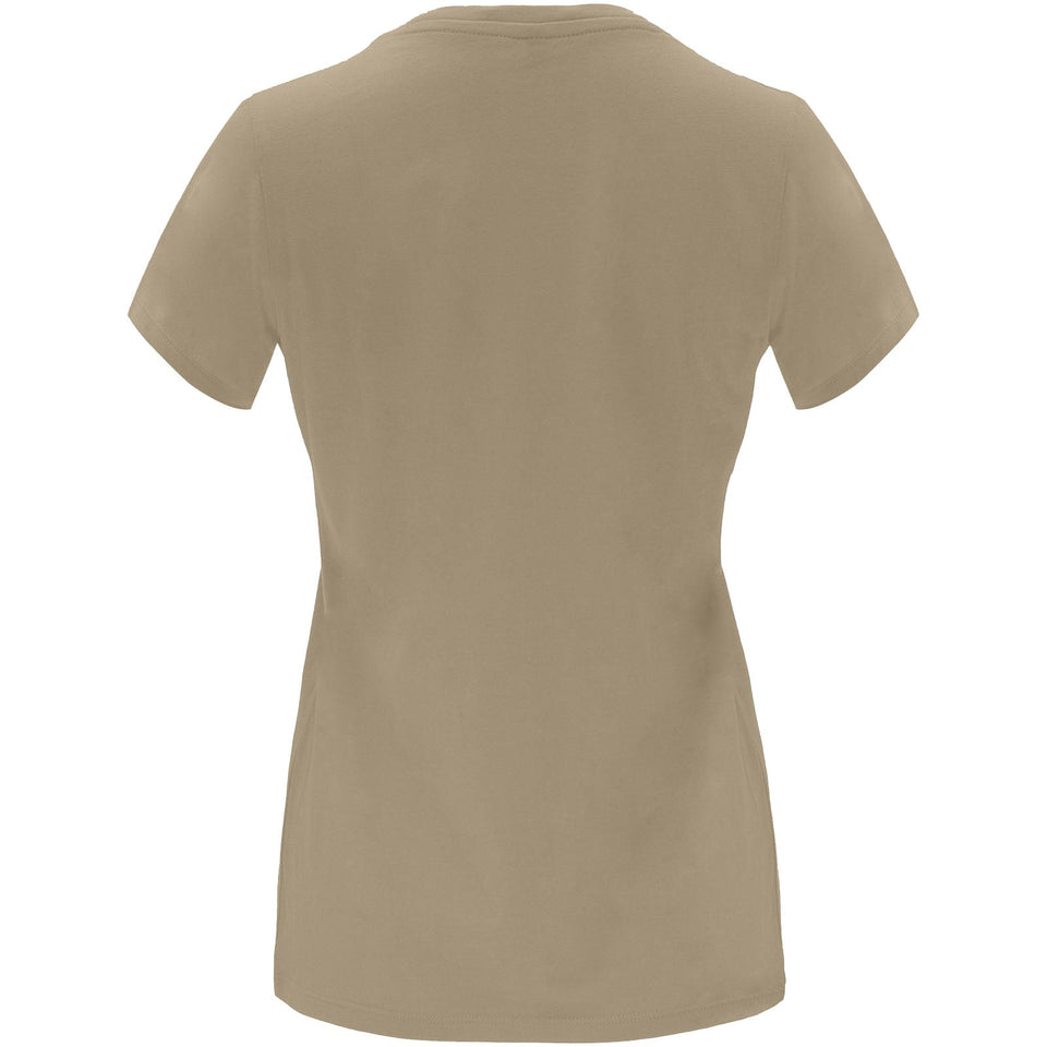 T-shirt a maniche corte da donna Capri personalizzato con logo - Pubblienne