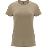 T-shirt a maniche corte da donna Capri personalizzato con logo - Pubblienne