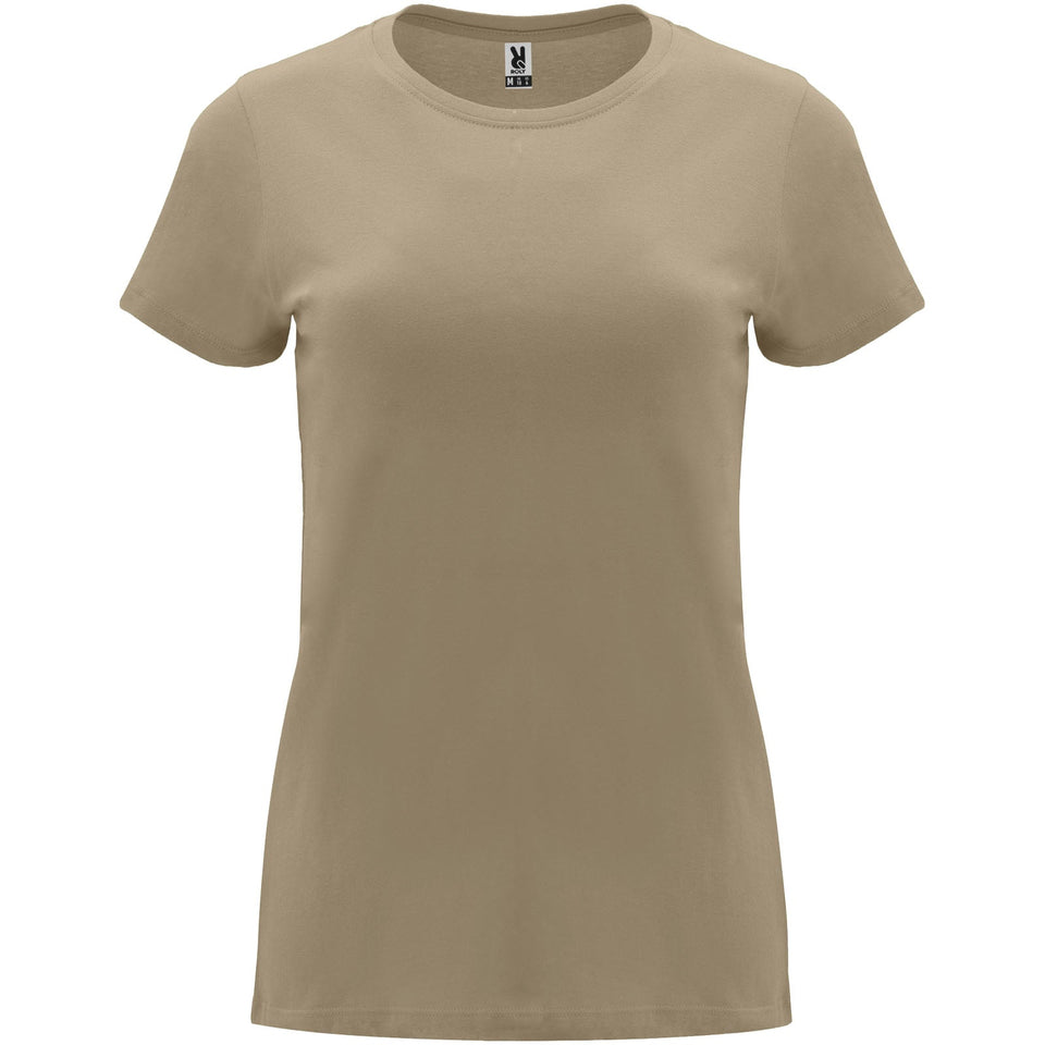 T-shirt a maniche corte da donna Capri personalizzato con logo - Pubblienne