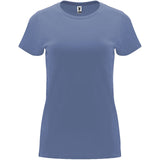 T-shirt a maniche corte da donna Capri personalizzato con logo - Pubblienne