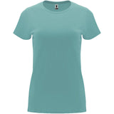 T-shirt a maniche corte da donna Capri personalizzato con logo - Pubblienne