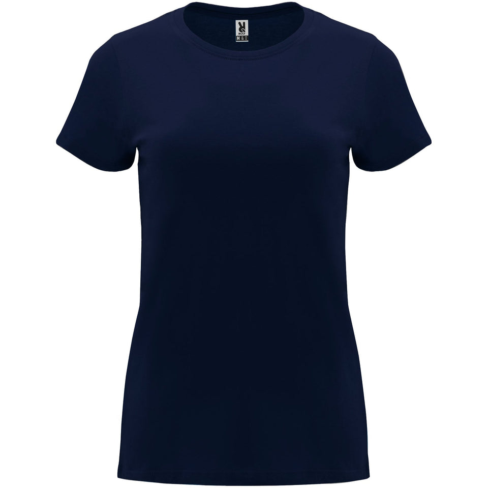 T-shirt a maniche corte da donna Capri personalizzato con logo - Pubblienne