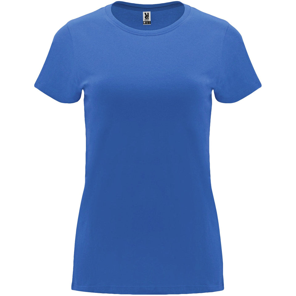 T-shirt a maniche corte da donna Capri personalizzato con logo - Pubblienne