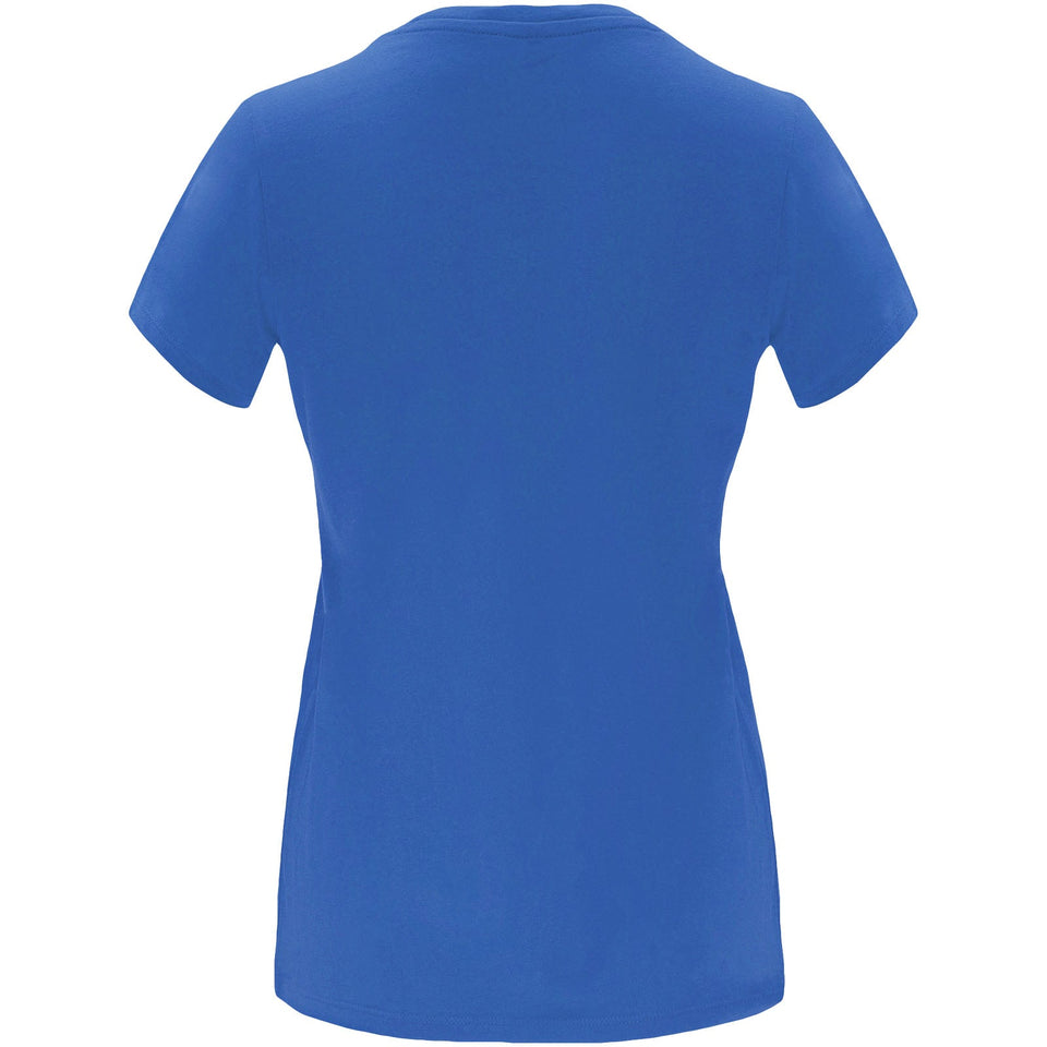 T-shirt a maniche corte da donna Capri personalizzato con logo - Pubblienne