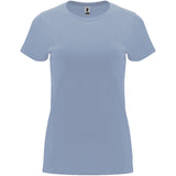 T-shirt a maniche corte da donna Capri personalizzato con logo - Pubblienne