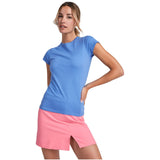 T-shirt a maniche corte da donna Capri personalizzato con logo - Pubblienne