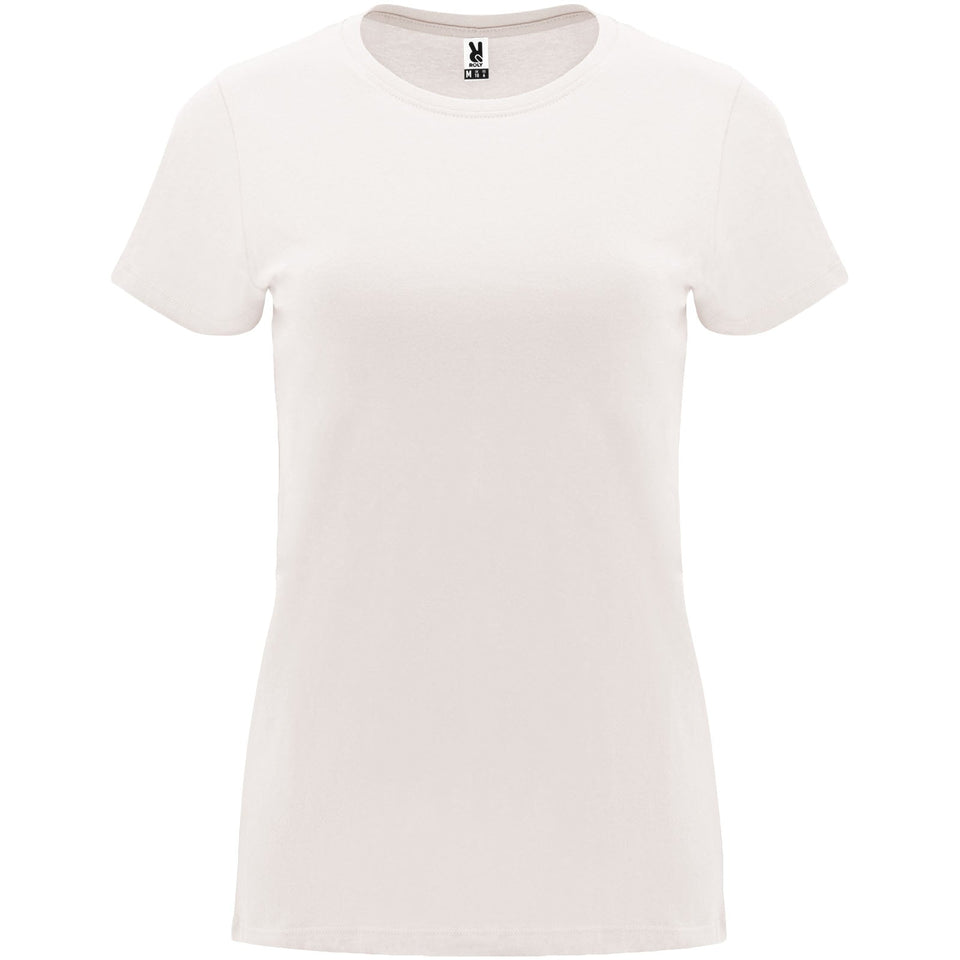 T-shirt a maniche corte da donna Capri personalizzato con logo - Pubblienne