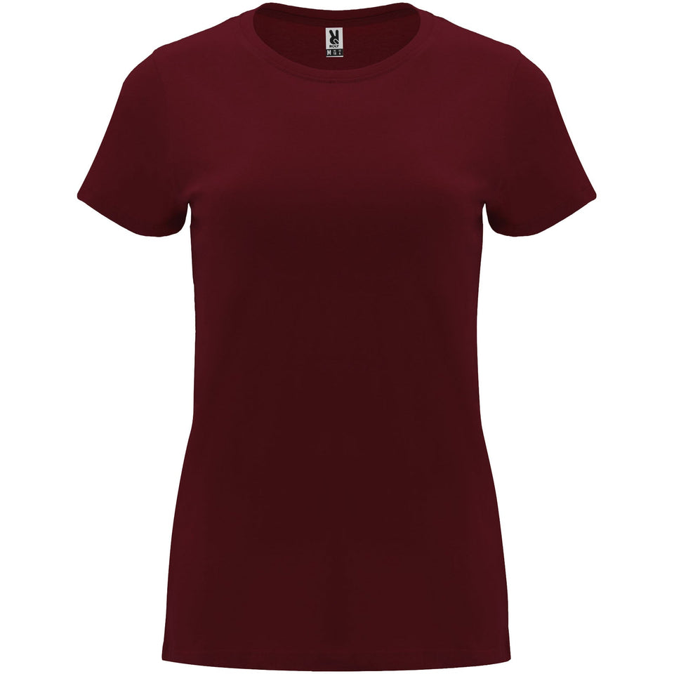 T-shirt a maniche corte da donna Capri personalizzato con logo - Pubblienne