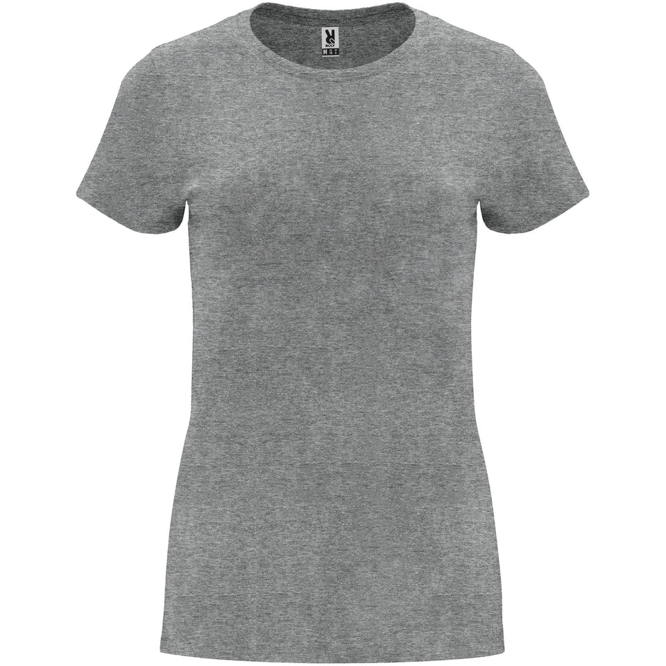T-shirt a maniche corte da donna Capri personalizzato con logo - Pubblienne