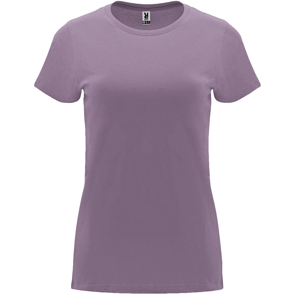 T-shirt a maniche corte da donna Capri personalizzato con logo - Pubblienne