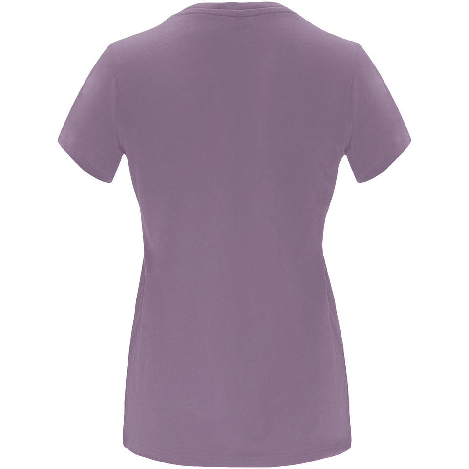 T-shirt a maniche corte da donna Capri personalizzato con logo - Pubblienne