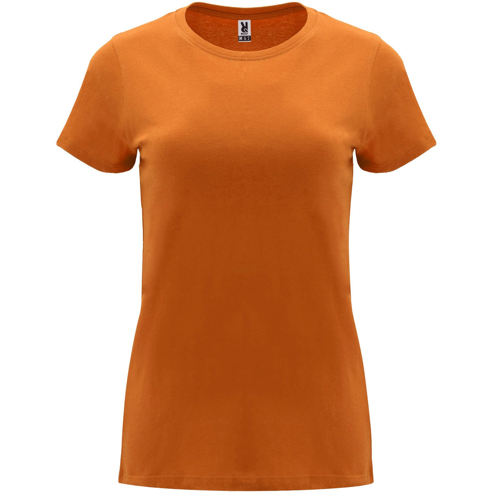 T-shirt a maniche corte da donna Capri personalizzato con logo - Pubblienne