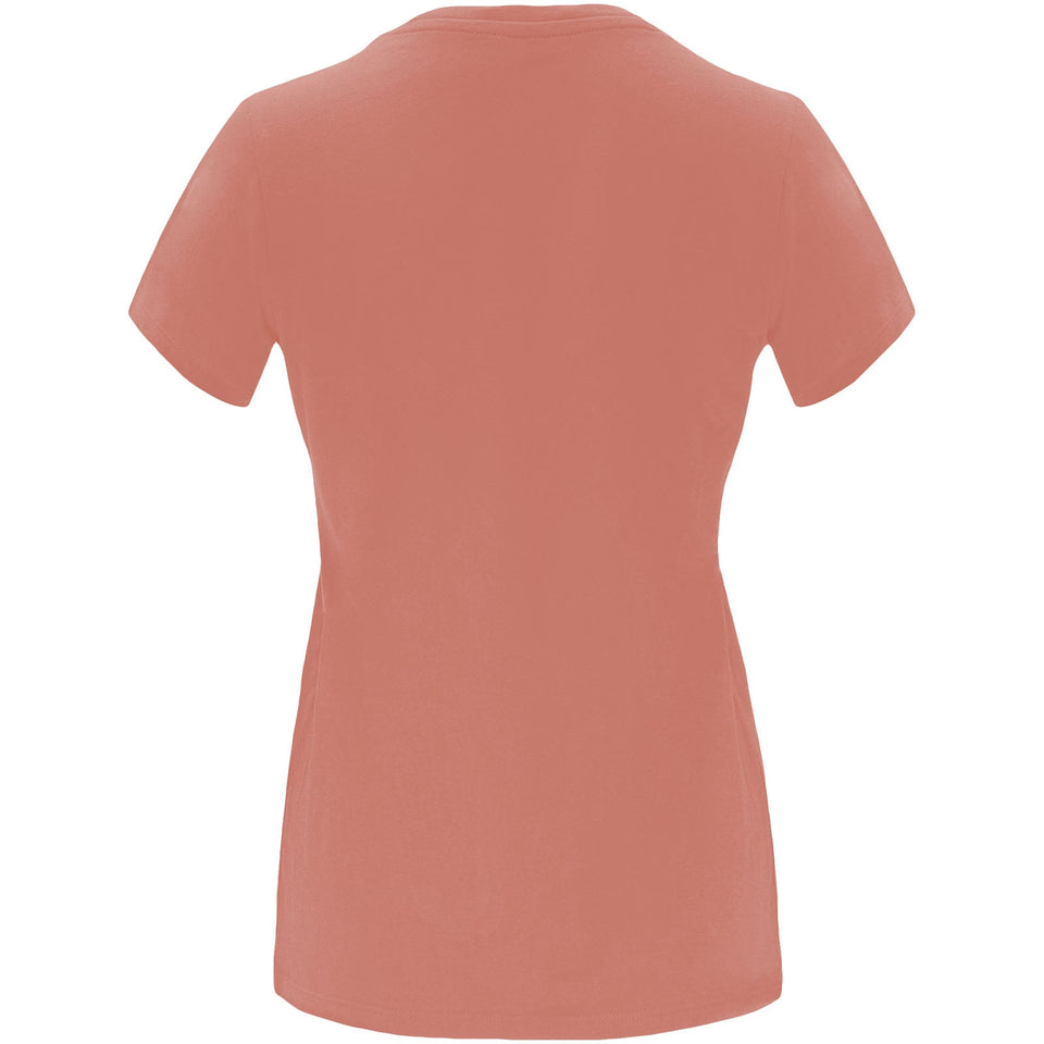 T-shirt a maniche corte da donna Capri personalizzato con logo - Pubblienne