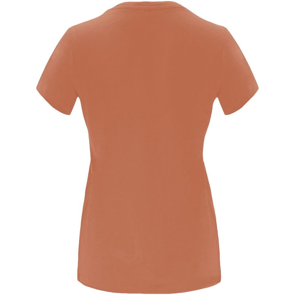 T-shirt a maniche corte da donna Capri personalizzato con logo - Pubblienne