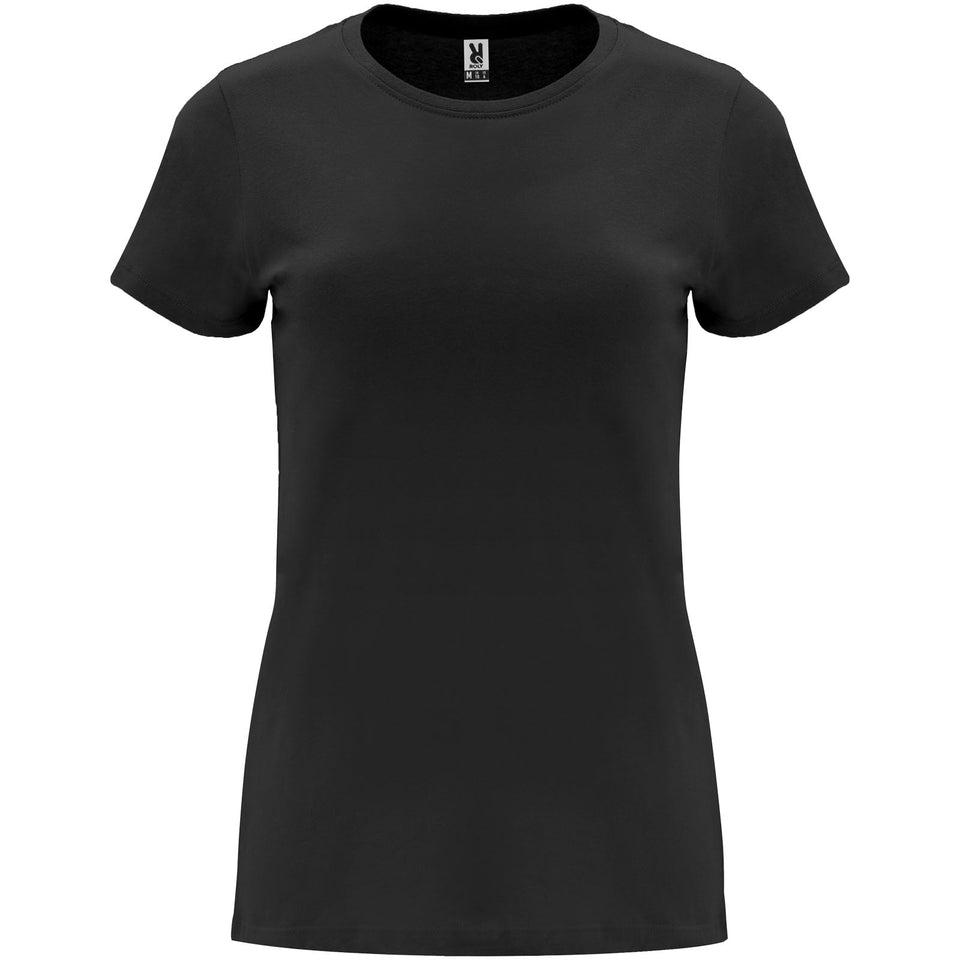 T-shirt a maniche corte da donna Capri personalizzato con logo - Pubblienne