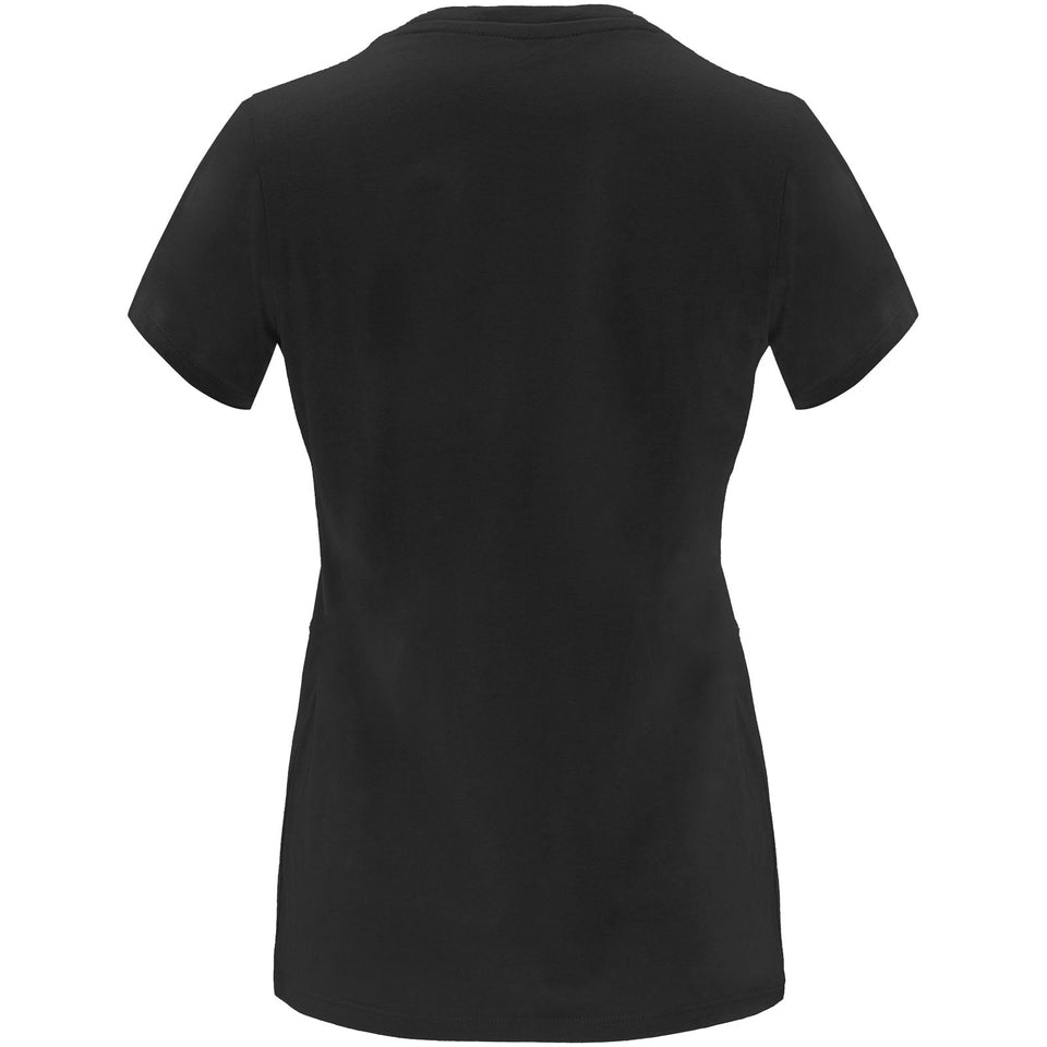 T-shirt a maniche corte da donna Capri personalizzato con logo - Pubblienne