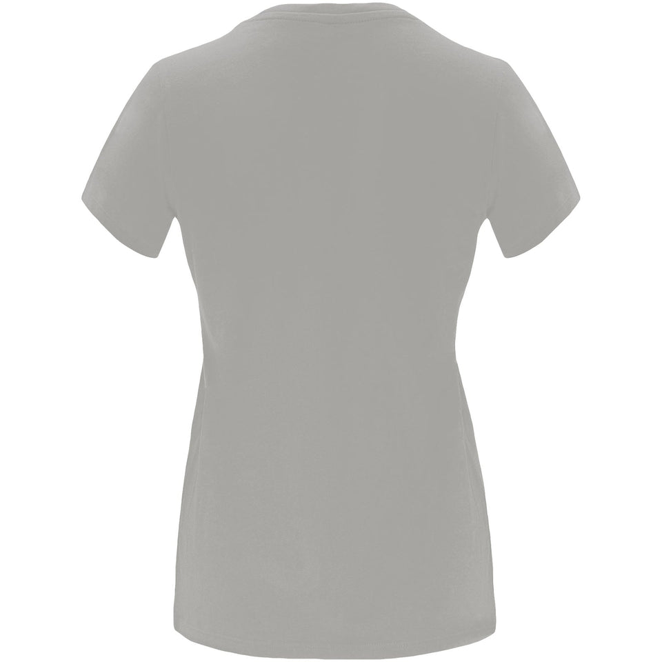 T-shirt a maniche corte da donna Capri personalizzato con logo - Pubblienne
