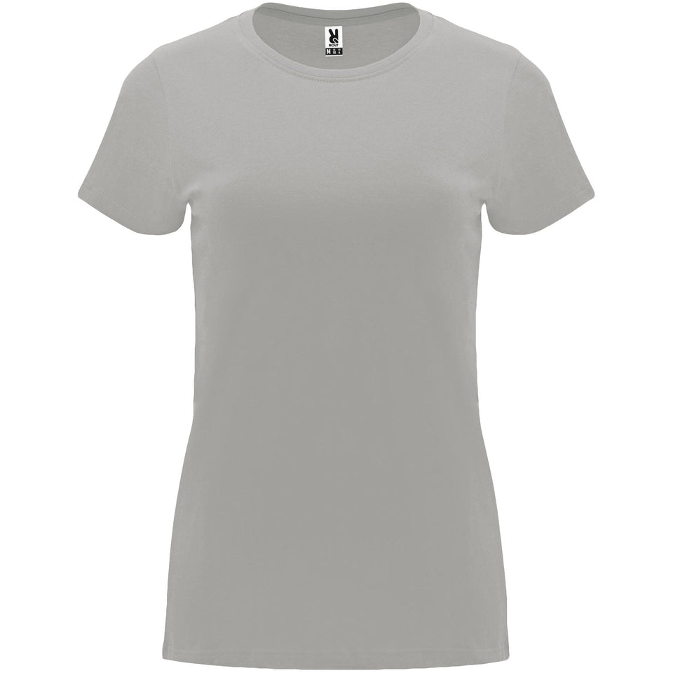 T-shirt a maniche corte da donna Capri personalizzato con logo - Pubblienne