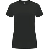 T-shirt a maniche corte da donna Capri personalizzato con logo - Pubblienne