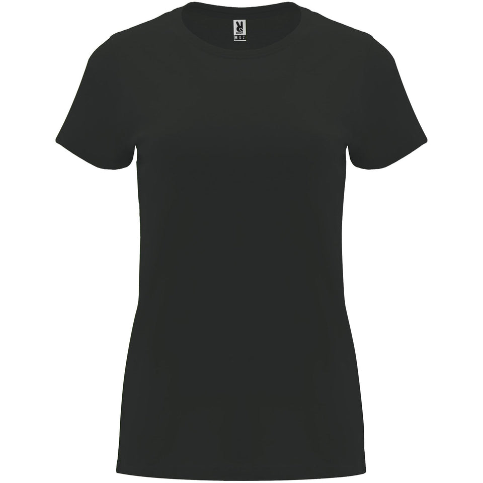 T-shirt a maniche corte da donna Capri personalizzato con logo - Pubblienne