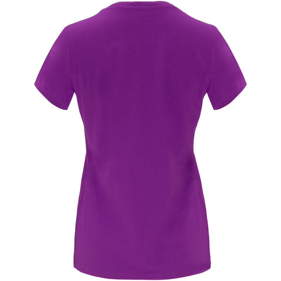 T-shirt a maniche corte da donna Capri personalizzato con logo - Pubblienne