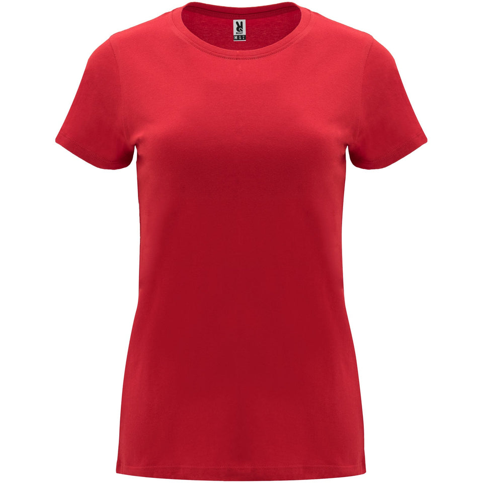 T-shirt a maniche corte da donna Capri personalizzato con logo - Pubblienne