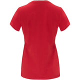 T-shirt a maniche corte da donna Capri personalizzato con logo - Pubblienne