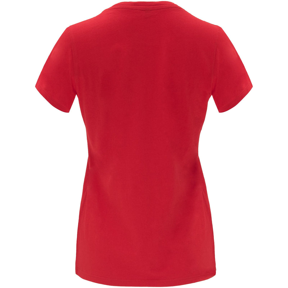 T-shirt a maniche corte da donna Capri personalizzato con logo - Pubblienne