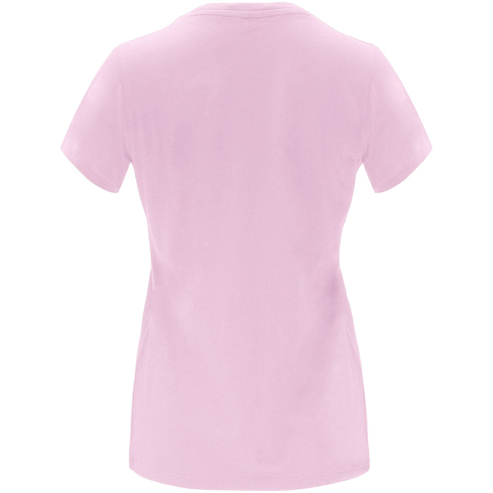 T-shirt a maniche corte da donna Capri personalizzato con logo - Pubblienne