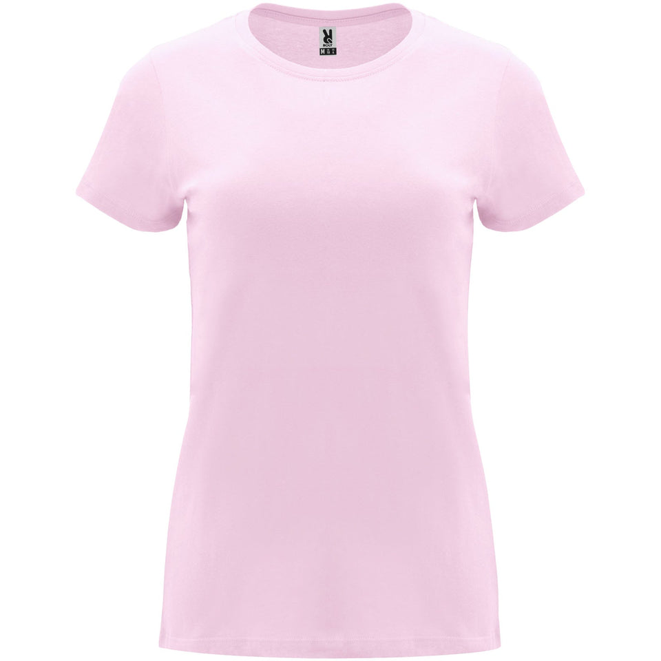 T-shirt a maniche corte da donna Capri personalizzato con logo - Pubblienne