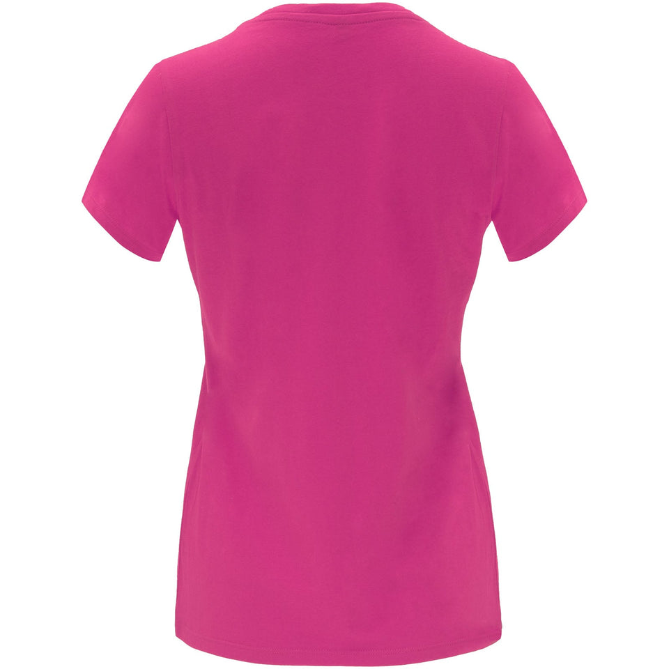T-shirt a maniche corte da donna Capri personalizzato con logo - Pubblienne