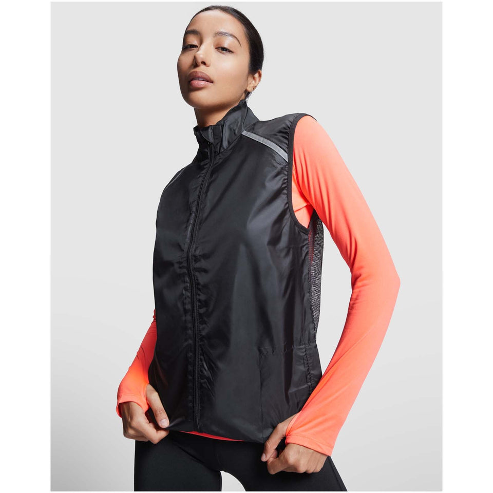 Smanicato leggero da corsa unisex Jannu personalizzato con logo - Pubblienne