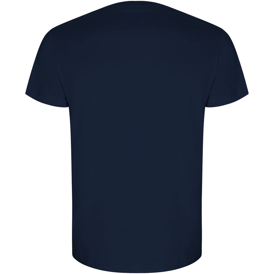 T-shirt a maniche corte da uomo Golden personalizzato con logo - Pubblienne