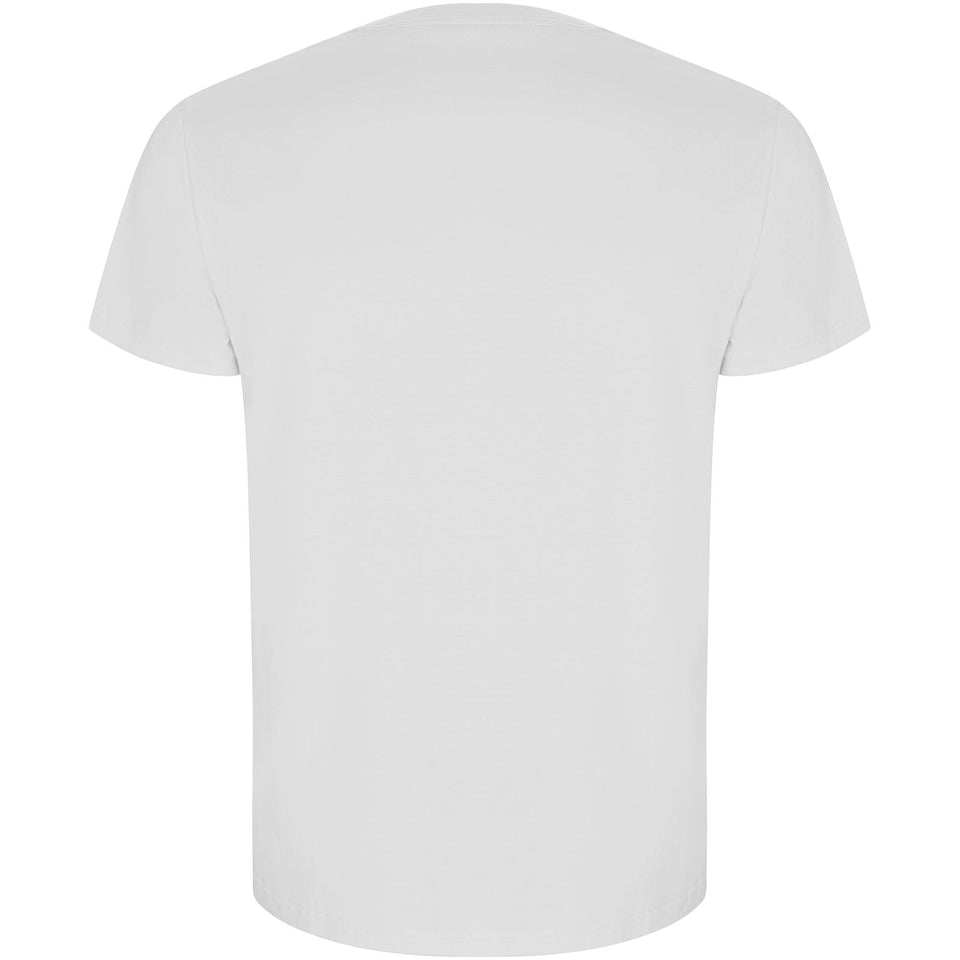 T-shirt a maniche corte da uomo Golden personalizzato con logo - Pubblienne