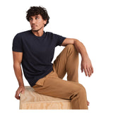 T-shirt a maniche corte da uomo Golden personalizzato con logo - Pubblienne
