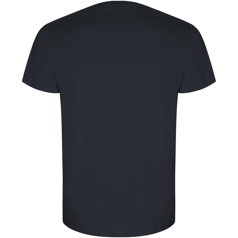 T-shirt a maniche corte da uomo Golden personalizzato con logo - Pubblienne