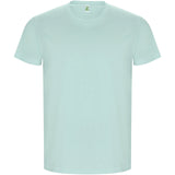 T-shirt a maniche corte da uomo Golden personalizzato con logo - Pubblienne