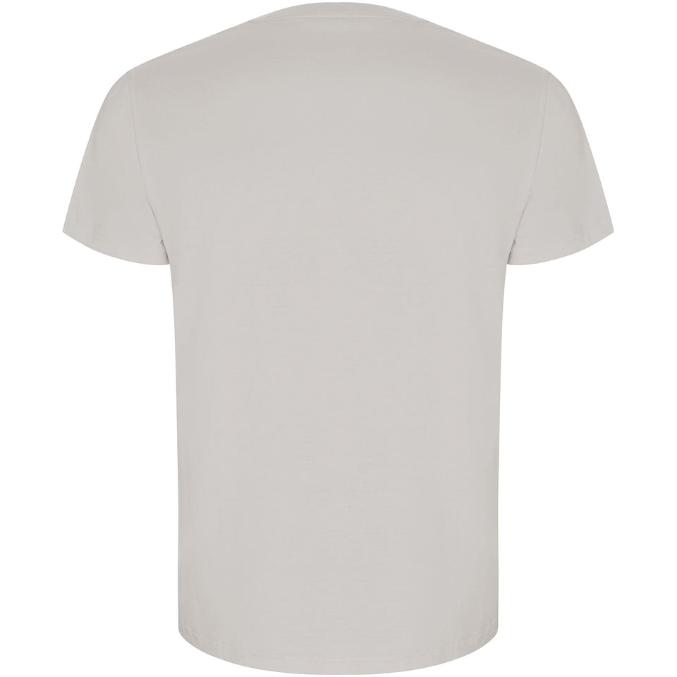 T-shirt a maniche corte da uomo Golden personalizzato con logo - Pubblienne